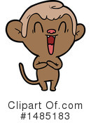 Monkey Clipart #1485183 by lineartestpilot