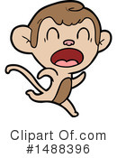 Monkey Clipart #1488396 by lineartestpilot