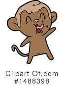 Monkey Clipart #1488398 by lineartestpilot
