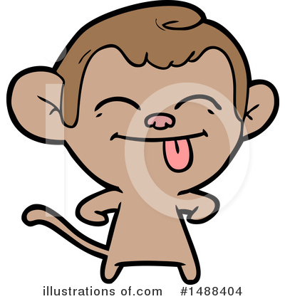 Royalty-Free (RF) Monkey Clipart Illustration by lineartestpilot - Stock Sample #1488404