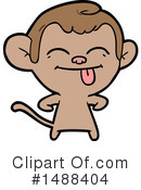 Monkey Clipart #1488404 by lineartestpilot