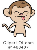 Monkey Clipart #1488407 by lineartestpilot