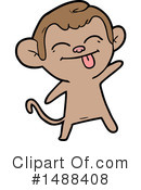 Monkey Clipart #1488408 by lineartestpilot