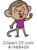 Monkey Clipart #1488409 by lineartestpilot