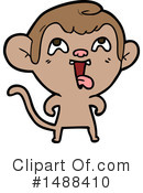 Monkey Clipart #1488410 by lineartestpilot