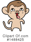 Monkey Clipart #1488425 by lineartestpilot