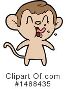 Monkey Clipart #1488435 by lineartestpilot