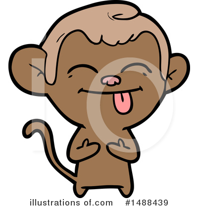 Royalty-Free (RF) Monkey Clipart Illustration by lineartestpilot - Stock Sample #1488439