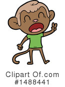 Monkey Clipart #1488441 by lineartestpilot