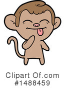 Monkey Clipart #1488459 by lineartestpilot