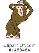 Monkey Clipart #1488464 by lineartestpilot