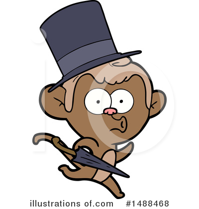 Royalty-Free (RF) Monkey Clipart Illustration by lineartestpilot - Stock Sample #1488468