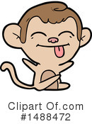 Monkey Clipart #1488472 by lineartestpilot