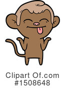 Monkey Clipart #1508648 by lineartestpilot