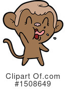 Monkey Clipart #1508649 by lineartestpilot