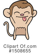 Monkey Clipart #1508655 by lineartestpilot