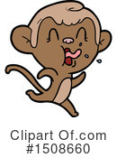 Monkey Clipart #1508660 by lineartestpilot