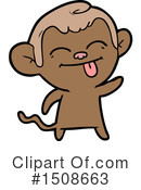 Monkey Clipart #1508663 by lineartestpilot