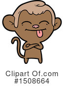 Monkey Clipart #1508664 by lineartestpilot