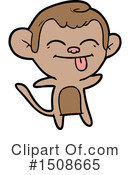 Monkey Clipart #1508665 by lineartestpilot