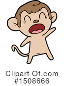 Monkey Clipart #1508666 by lineartestpilot