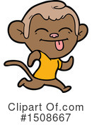 Monkey Clipart #1508667 by lineartestpilot