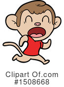 Monkey Clipart #1508668 by lineartestpilot