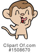 Monkey Clipart #1508670 by lineartestpilot