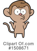 Monkey Clipart #1508671 by lineartestpilot