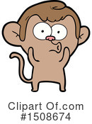 Monkey Clipart #1508674 by lineartestpilot