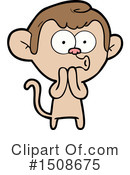 Monkey Clipart #1508675 by lineartestpilot