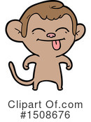 Monkey Clipart #1508676 by lineartestpilot