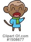 Monkey Clipart #1508677 by lineartestpilot