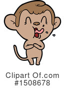 Monkey Clipart #1508678 by lineartestpilot