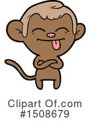 Monkey Clipart #1508679 by lineartestpilot