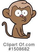 Monkey Clipart #1508682 by lineartestpilot