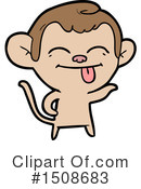 Monkey Clipart #1508683 by lineartestpilot