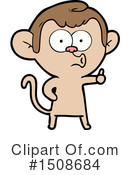 Monkey Clipart #1508684 by lineartestpilot