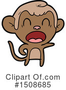 Monkey Clipart #1508685 by lineartestpilot
