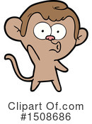 Monkey Clipart #1508686 by lineartestpilot