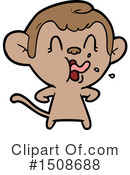 Monkey Clipart #1508688 by lineartestpilot