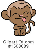 Monkey Clipart #1508689 by lineartestpilot