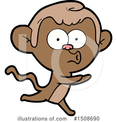 Royalty-Free (RF) Monkey Clipart Illustration by lineartestpilot - Stock Sample #1508690