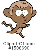 Monkey Clipart #1508690 by lineartestpilot