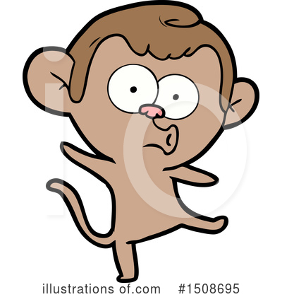 Royalty-Free (RF) Monkey Clipart Illustration by lineartestpilot - Stock Sample #1508695