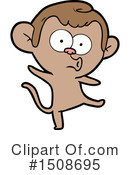 Monkey Clipart #1508695 by lineartestpilot