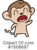 Monkey Clipart #1508697 by lineartestpilot