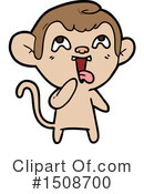 Monkey Clipart #1508700 by lineartestpilot