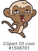 Monkey Clipart #1508701 by lineartestpilot
