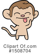 Monkey Clipart #1508704 by lineartestpilot